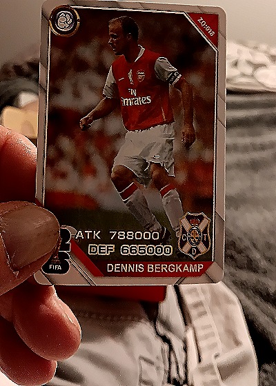 2000 Unknown Soccer #20-018 Dennis Bergkamp — front