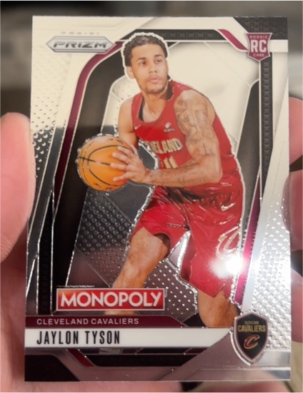 2024-25 Panini Prizm Monopoly #15 Jaylon Tyson — front