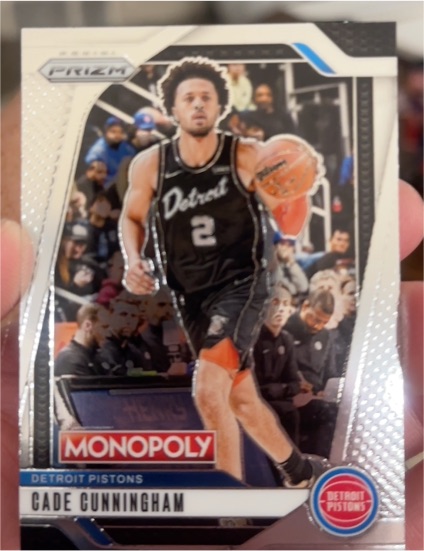 2024-25 Panini Prizm Monopoly #64 Cade Cunningham — front