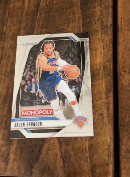 2024-25 Panini Prizm Monopoly #40 Jalen Brunson — front