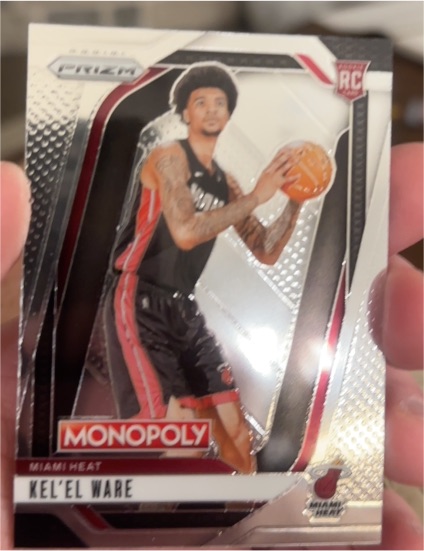 2024-25 Panini Prizm Monopoly #30 Kel'el Ware — front