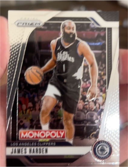 2024-25 Panini Prizm Monopoly #20 James Harden — front