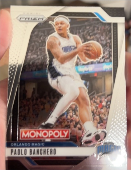 2024-25 Panini Prizm Monopoly #46 Paolo Banchero — front