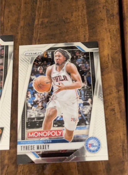 2024-25 Panini Prizm Monopoly #2 Tyrese Maxey — front