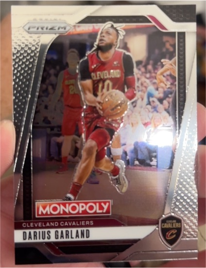 2024-25 Panini Prizm Monopoly #14 Darius Garland — front