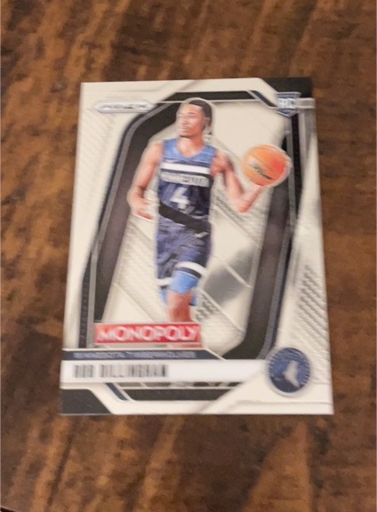 2024-25 Panini Prizm Monopoly #90 Rob Dillingham — front