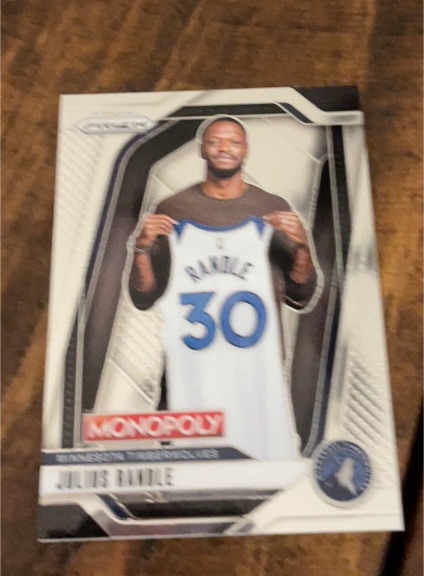 2024-25 Panini Prizm Monopoly #41 Julius Randle — front