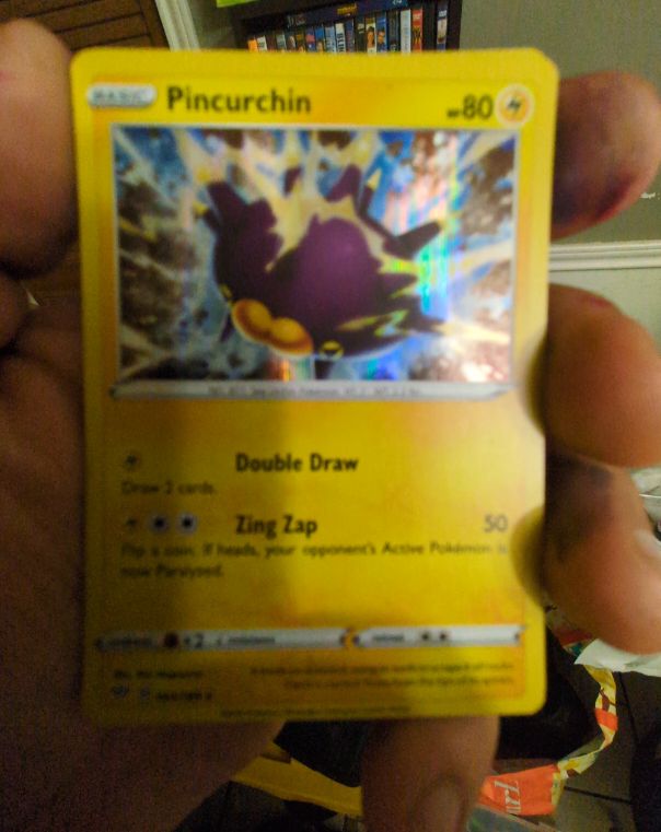 2020 Pokemon Darkness Ablaze #64 Pincurchin — front