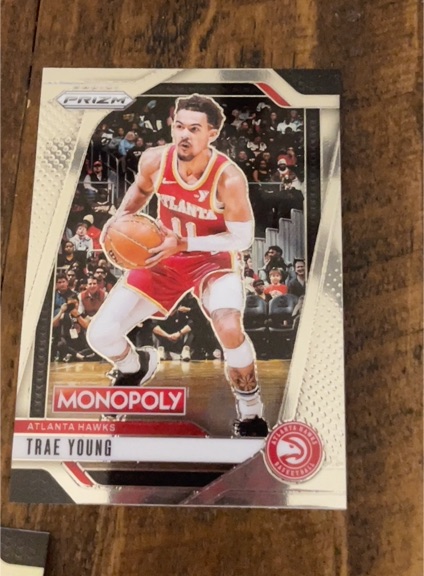2024-25 Panini Prizm Monopoly #25 Trae Young — front