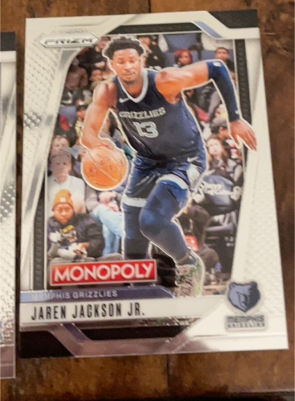 2024-25 Panini Prizm Monopoly #23 Jaren Jackson Jr. — front