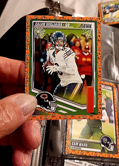 2025 Panini Score-A-Treat #107 Caleb Williams — front