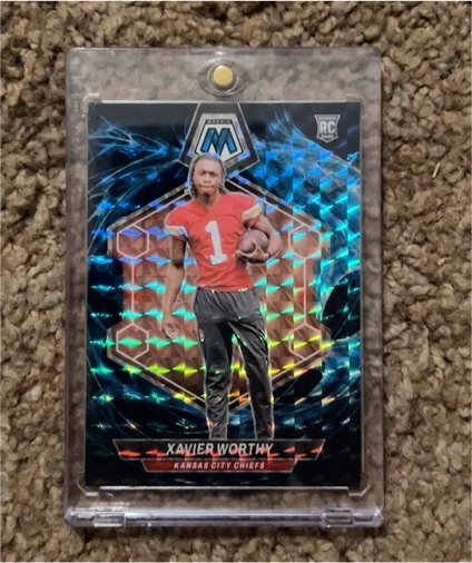 2024 Panini Mosaic #328 Xavier Worthy — front