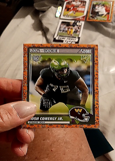2025 Score #100 Josh Conerly Jr. — front