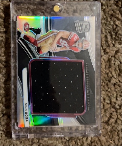 2020 Panini Spectra Monumental #35 Nick Bosa — front