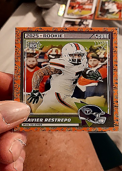 2025 Panini Score A Treat #6 Xavier Restrepo — front