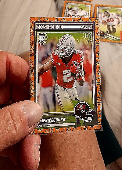 2025 Panini Score-A-Treat #2 Emeka Egbuka — front