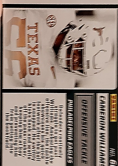 2025 Panini Score-A-Treat #66 Cameron Williams — back
