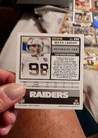 2025 Panini Score-A-Treat #210 Maxx Crosby — back