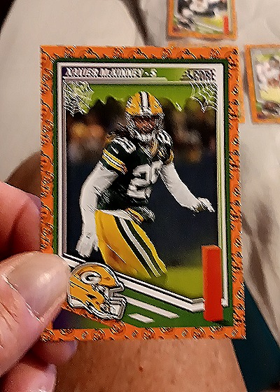 2025 Panini Score-A-Treat #227 Xavier McKinney — front