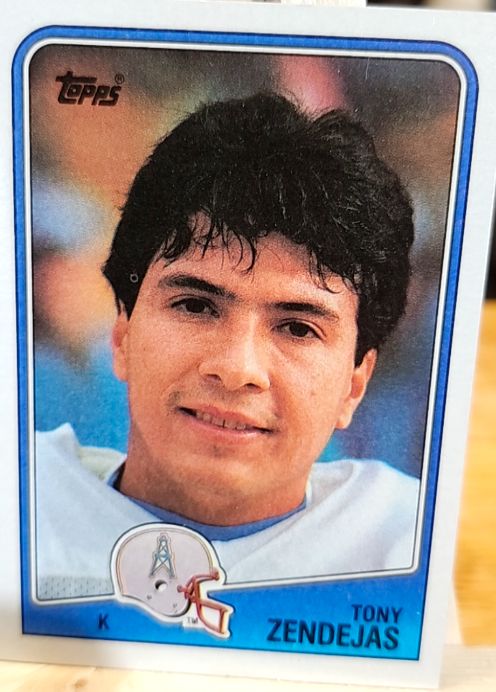 1988 Topps #109 Tony Zendejas — front
