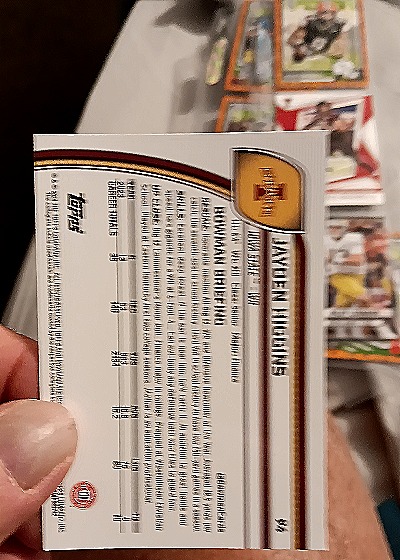 2024 Topps Chrome #94 Jayven Jenkins — back
