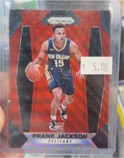2018-19 Panini Prizm #15 Frank Jackson — front