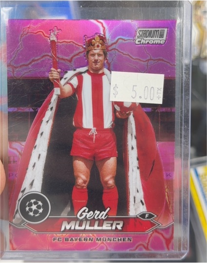 2023-24 Topps Stadium Club Chrome UEFA Champions League #99 Gerd Muller — front