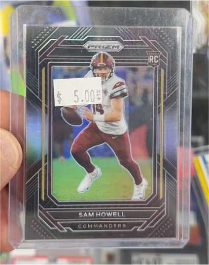 2022 Panini Chronicles Prizm Black #PB-10 Sam Howell — front