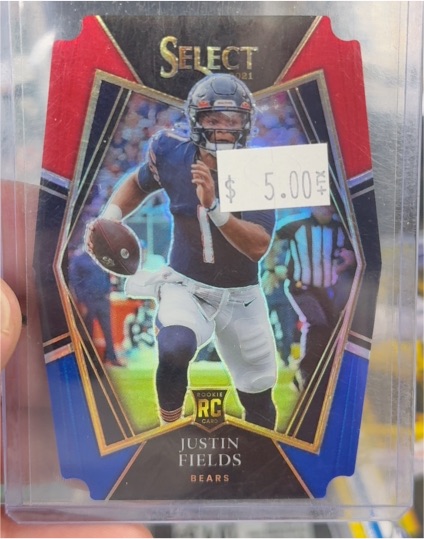 2021 Panini Select #RC Justin Fields — front