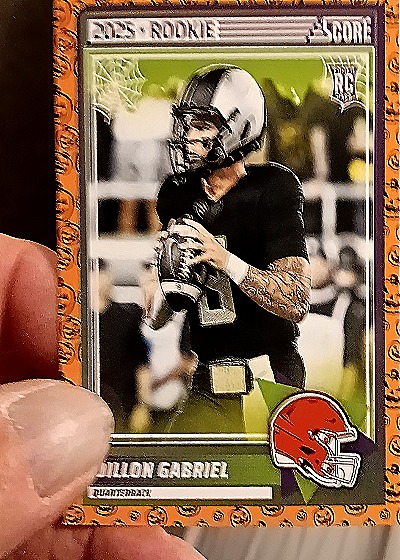 2025 Panini Score A Treat Halloween #41 Dillon Gabriel — front