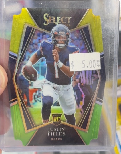 2021 Panini Select #150 Justin Fields — front
