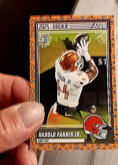 2025 Panini Score A Treat #4 Harold Fannin Jr. — front