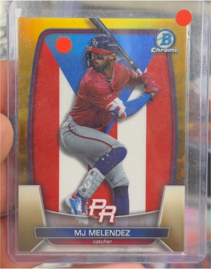 2023 Bowman Chrome WBC-74 MJ Melendez — front