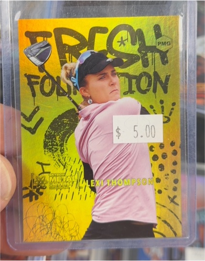 2021 Skybox Metal Universe Champions #FF26 Lexi Thompson Fresh Foundation — front