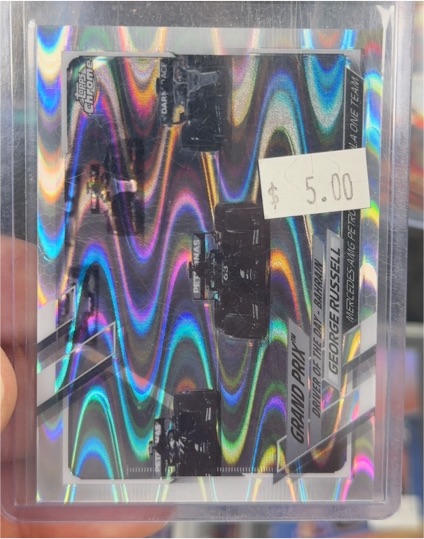 2021 Topps Chrome F1 #156 George Russell — front