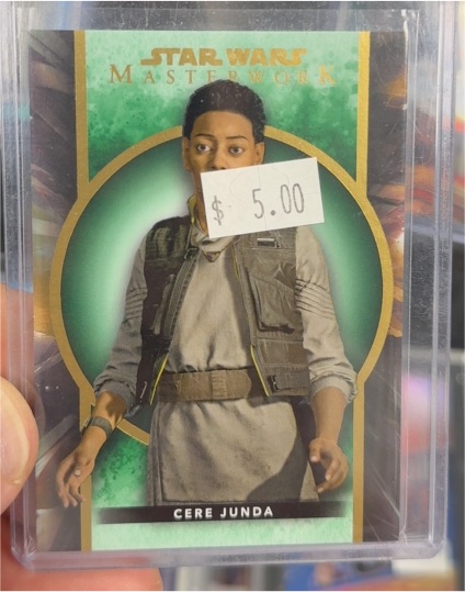 2022 Topps Star Wars Masterwork #Cere Junda — front