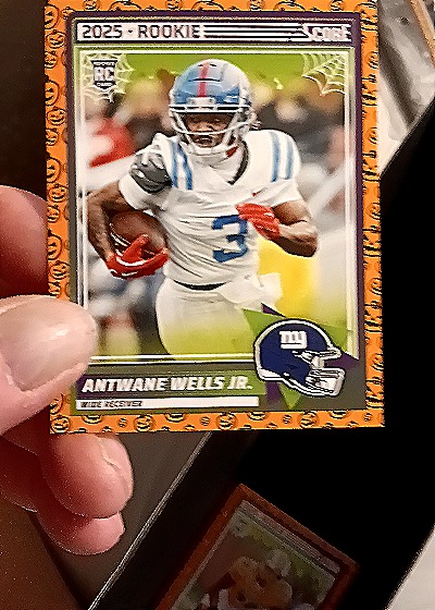 2025 Panini Score #67 Antwane Wells Jr. — front