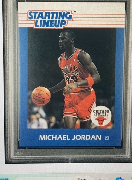 1988 Starting Lineup #23 Michael Jordan — front