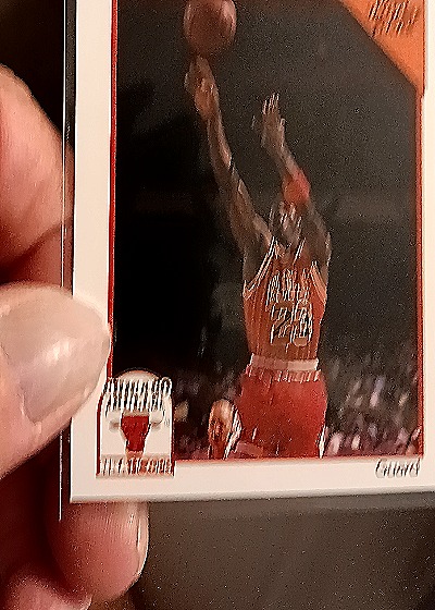 1991 NBA Hoops #17 Michael Jordan — front