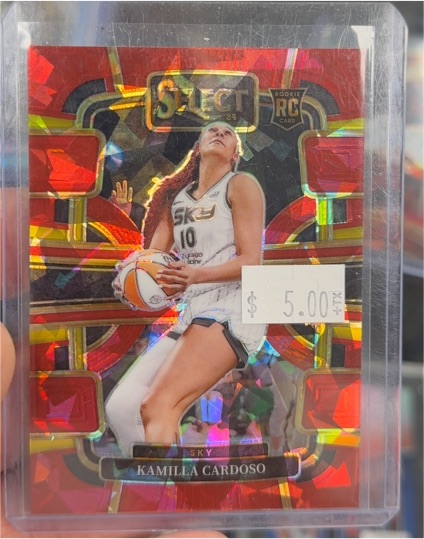 2024 Panini Select WNBA #33 Kamilla Cardoso — front