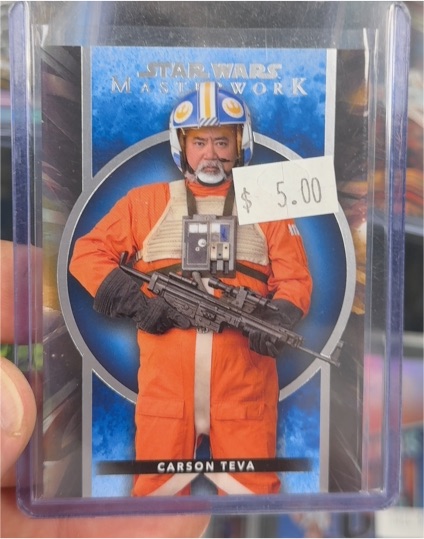 2022 Topps Star Wars Masterwork #10 Carson Teva — front