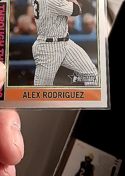 2025 Topps Heritage #TTY-19 Alex Rodriguez — front