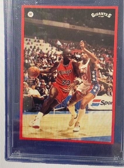 1990 Gigantes #32 Michael Jordan — front