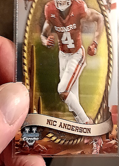 2024 Bowman University Chrome Ramblin' Man #RM-11 Nic Anderson — front
