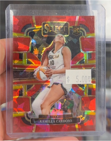 2024 Panini Select WNBA #33 Kamilla Cardoso — front