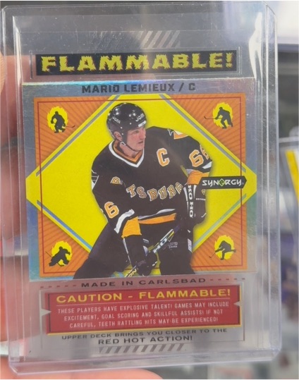 2023-24 Upper Deck Synergy #FL-9 Mario Lemieux — front