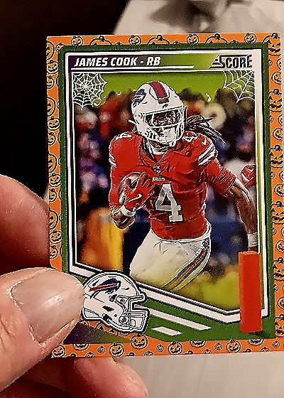 2025 Panini Score-A-Treat #124 James Cook — front