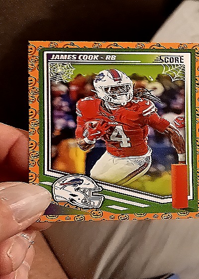 2025 Panini Score-A-Treat #124 James Cook — front
