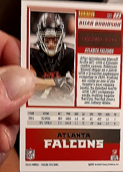 2025 Panini Score-A-Treat #223 Bijan Robinson — back