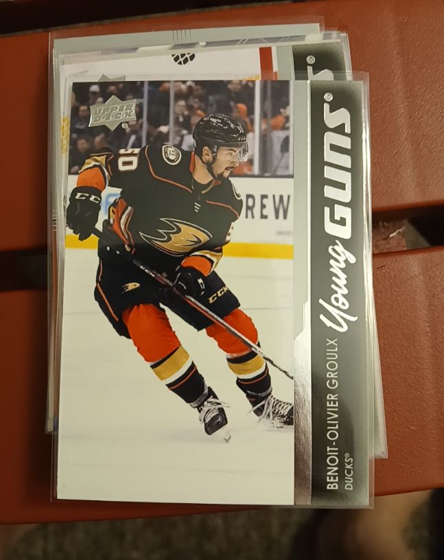 2021-22 Upper Deck Series 2 #478 Benoit-Olivier Groulx Young Guns — front